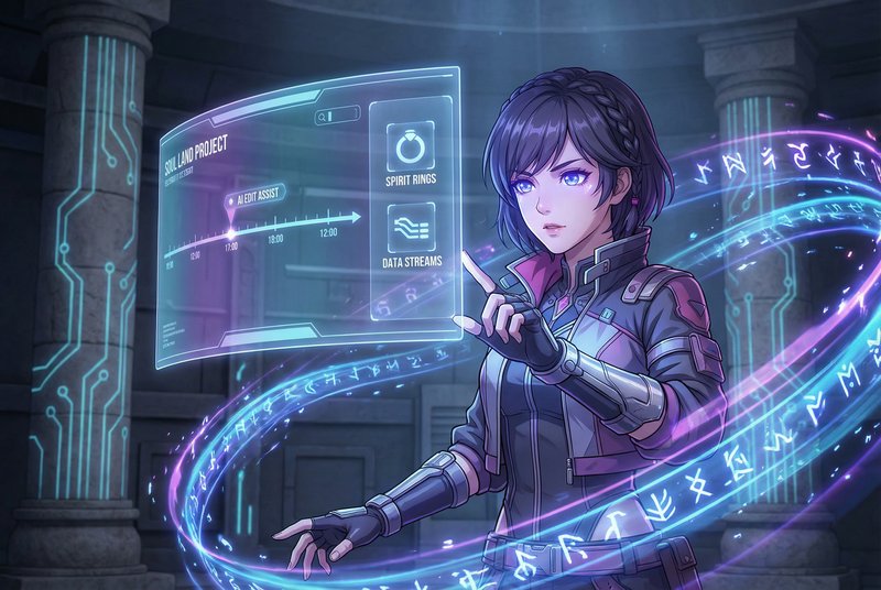 黑丝 AI视频剪辑